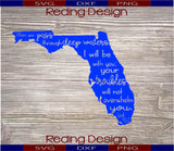 Deep Waters Florida SVG PNG DXF Digital Cut Files