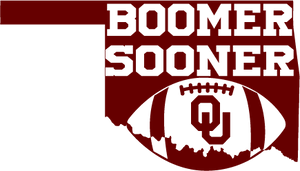 Boomer Sooner Oklahoma SVG DXF PNG Digital Cut Files