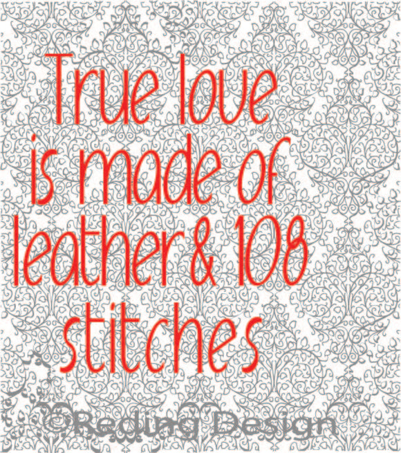 True Love 108 Stitches Baseball Digital Cut Files SVG PNG DXF